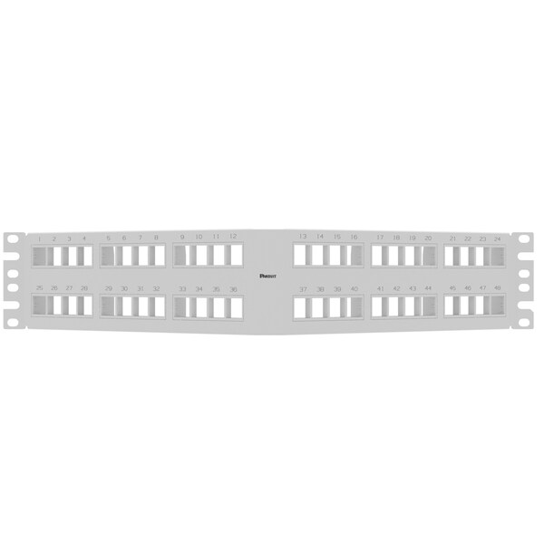 Modular Patch Panel, Angled, Flush Mo